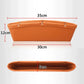 Premium Pu Leather Car Seat Gap Organizer with Rivets
