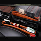 Premium Pu Leather Car Seat Gap Organizer with Rivets