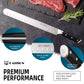 Carbon Steel 10 Inch Chef Knife for Meat and Ham