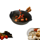Cast Iron Skillet Set Pre Seasoned 3 Piece Cookware