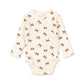 Konges Sløjd - Baby's Minnie Bow Rouge Onesie