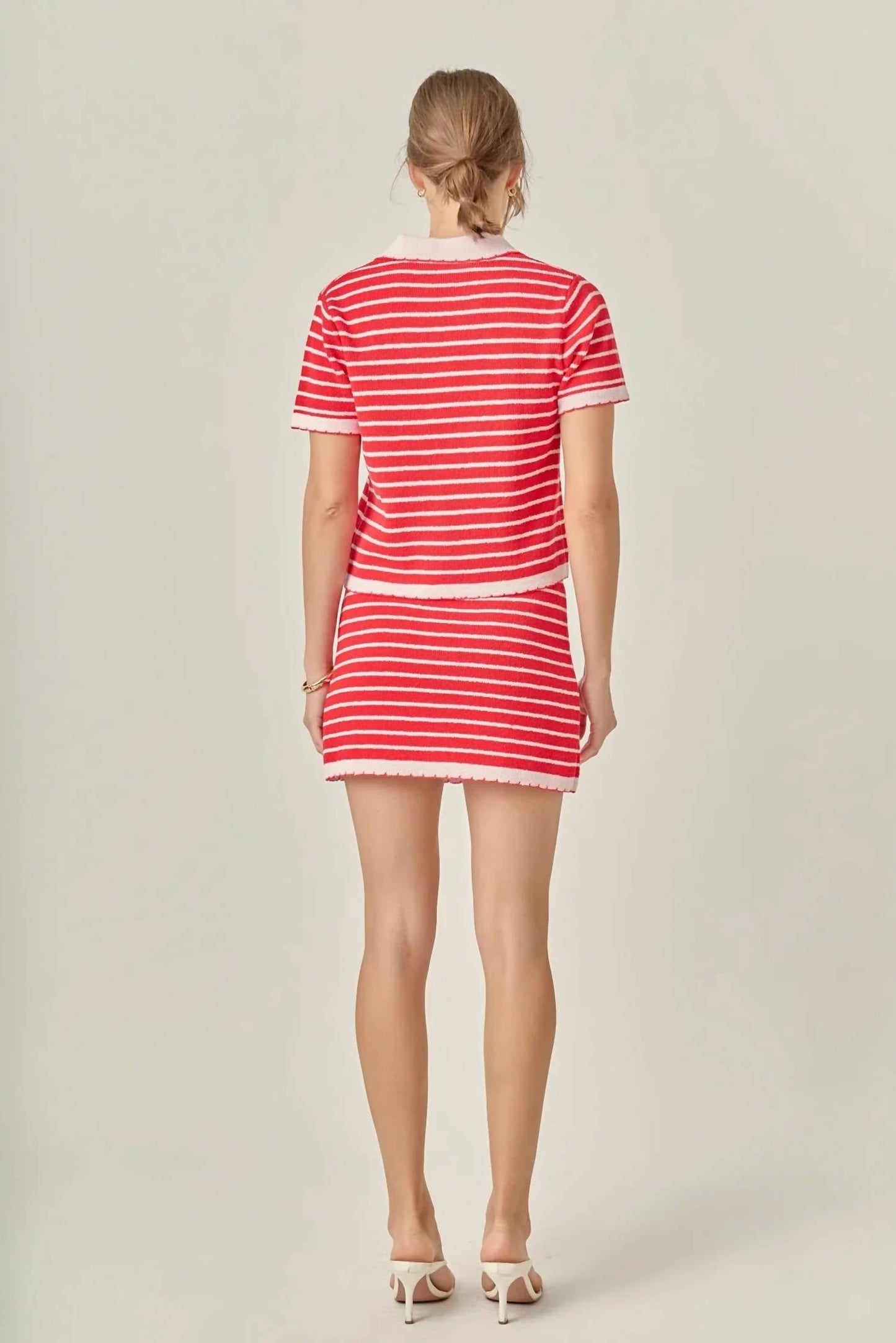 English Factory - Lila Scallop Sweater