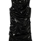 Alexander Mcqueen - Laminated Stretch Jersey Day Dress