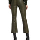 Frame - CROP MINI BOOT LEATHER PANT
