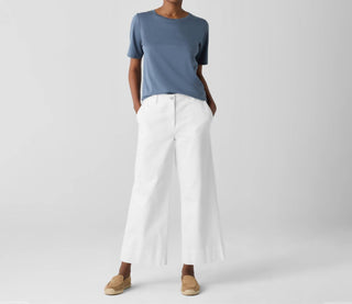 Eileen Fisher - Women's Garment Dyed Organic Cotton Denim Jeans
