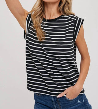 Bluivy - Everyday Chic Stripe Tee