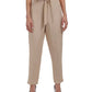 Calvin Klein - Linen Blend Tie Waist Pants
