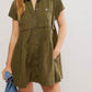 Free People - Ronnie Poplin mini dress