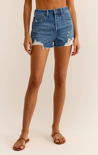 Z Supply - Classic Hi-rise Denim Shorts
