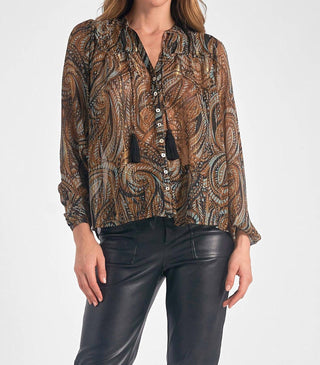 Elan - BLUSA PAISLEY