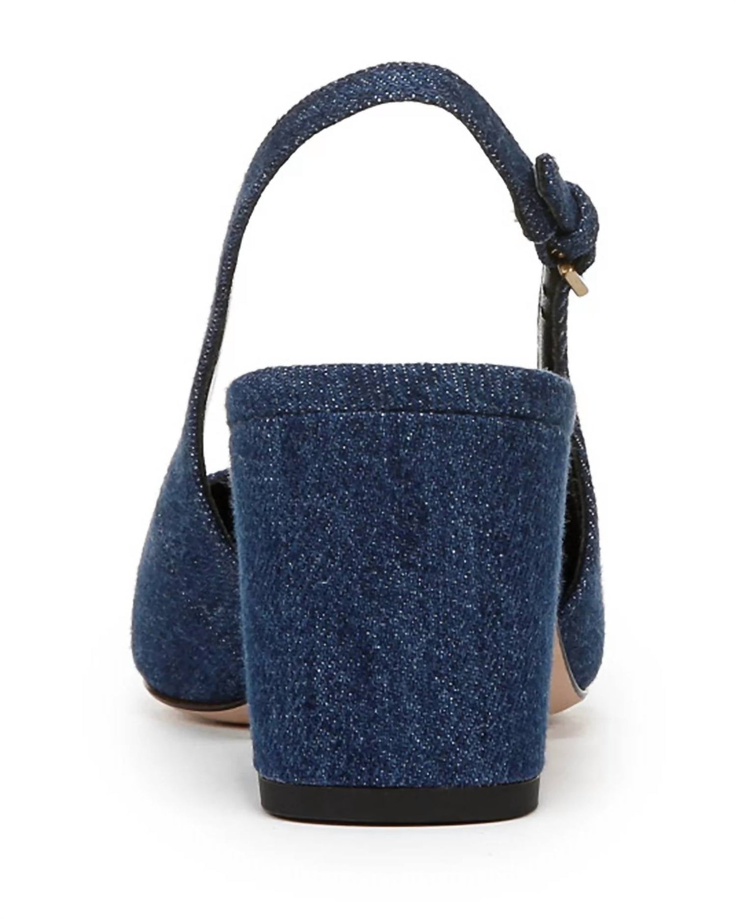 Veronica Beard - Women's Cecile Denim Cap-toe Slingback Pump