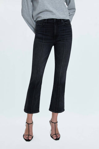 Pistola - Calça Jeans Lennon de Cintura Alta com Costura Frontal