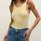 Z Supply - Women's Classic Slub Scoop Tank Top