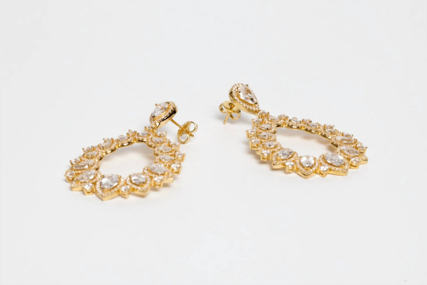 Avenue Chic - Women's Statement Teardrop Earrings