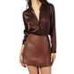 Cami Nyc - Cillian Genuine Leather Mini Skirt