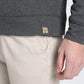 Jachs New York - Kent Recycled Jacquard Sherpa Lined Crewneck Sweater