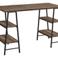 Computer Desk for Home Office with Storage Shelves
