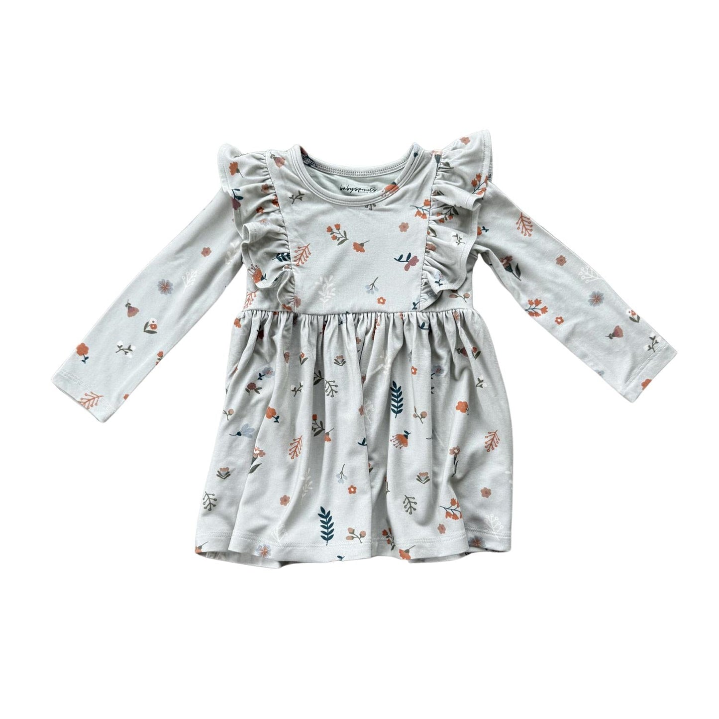 Babysprouts - Long Sleeve Ruffle Dress
