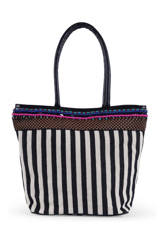 Guadalupe Design - Bolsa Tote Ife Stripes