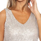 Joseph Ribkoff - Sequined V-neck Tank