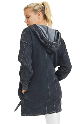 Mono B - Moletom Longline Mineral Washed