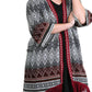 Umgee - Border Print Fringe Kimono