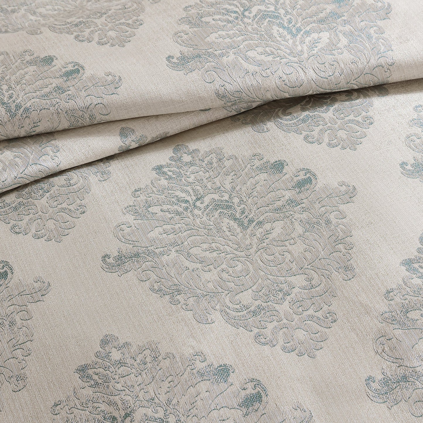 Marana 9 Pc Medallion Jacquard Comforter Set