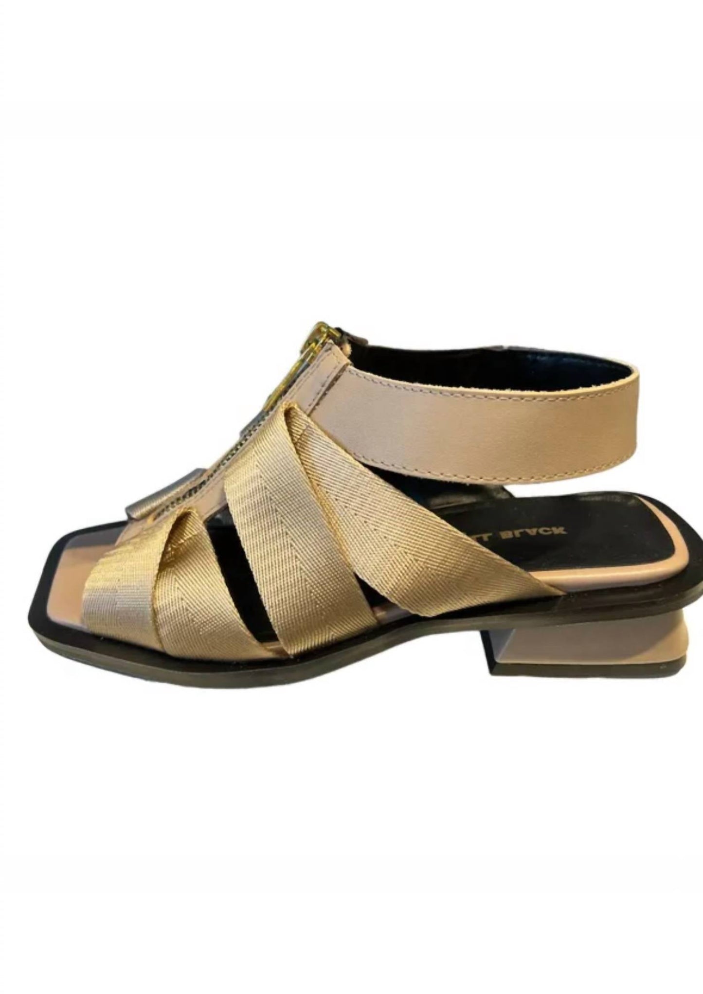 All Black - Women's Zippy Lady Sandals