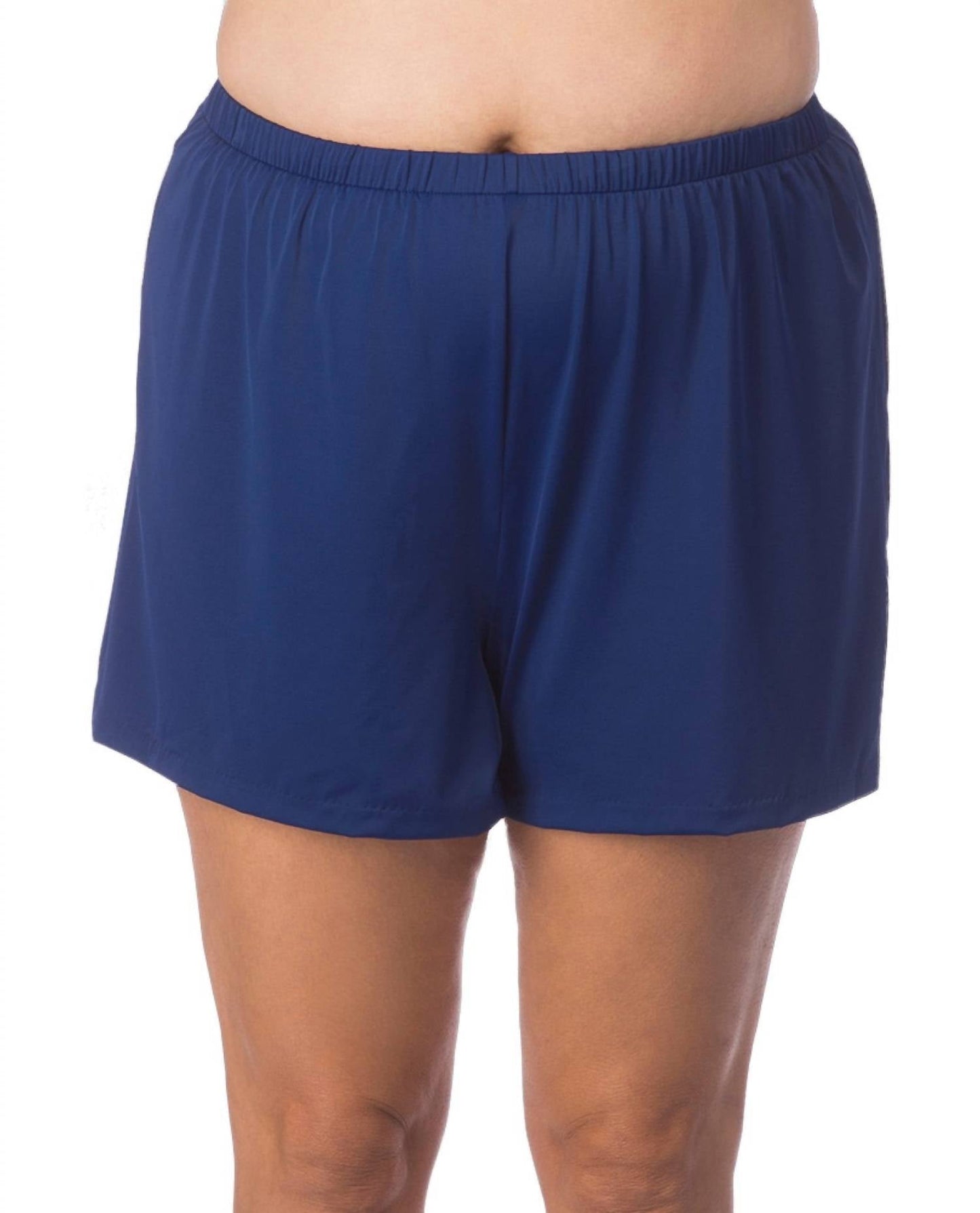 Maxine Of Hollywood - Solid Jogger Short Swim Bottom - Plus