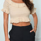 Falcon Park - Kaylan Pointelle Off The Shoulder Top