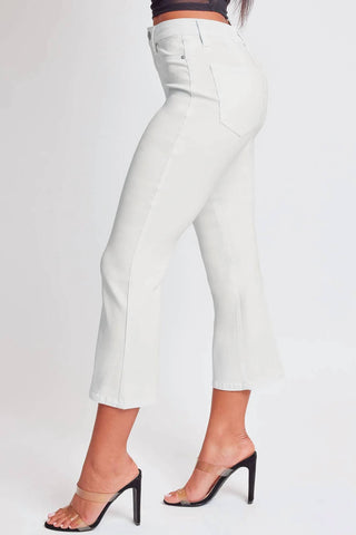 Ymi - Calça jeans Missy Hyperstretch de cintura alta e perna larga