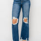Risen - High Rise Straight Crop Jean