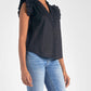Elan - RUFFLE TOP