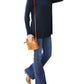 Basic Bae - Luxe Long Sleeve Top With Pockets