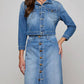 L'Agence - Koda Cropped Denim Jacket