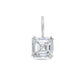 Diana M Jewels - Women's 8.10 Cts Lab Grown Asscher Cut Drop Earrings