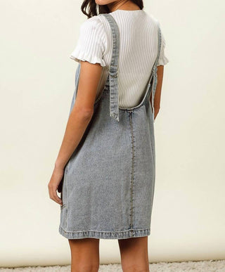 Bibi - Vestido Olivia Jeans com Bolso