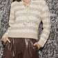 27 Miles Malibu - Adler Striped Collar Sweater