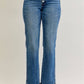 Judy Blue - Reese Mid Rise Slim Straight Leg Jeans