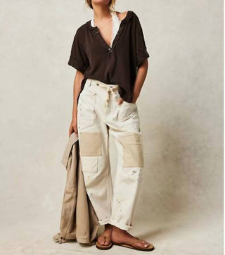 Free People - Calça Jeans We The Free Moxie Pull-On Barrel