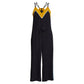 Ted Baker - DARVVA V-NECKLINE DRAWSTRINGS COTTON SLEEVELESS JUMPSUIT
