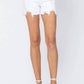 Judy Blue - Mid-rise Destroyed Shark Bite Hem Shorts - Plus