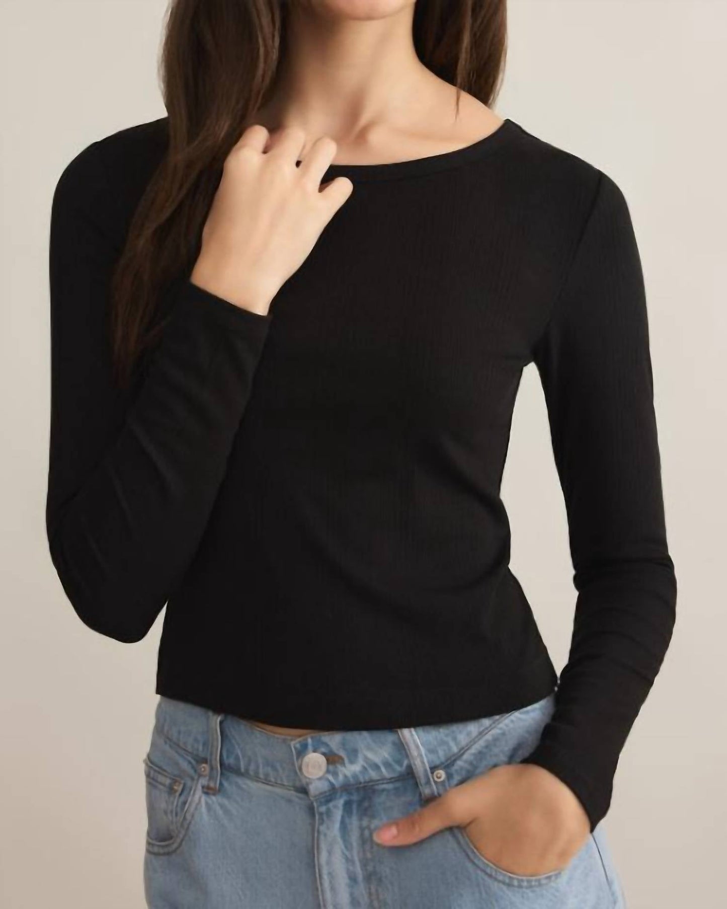 Z Supply - Women's Infinity Fitted Long Sleeve Top