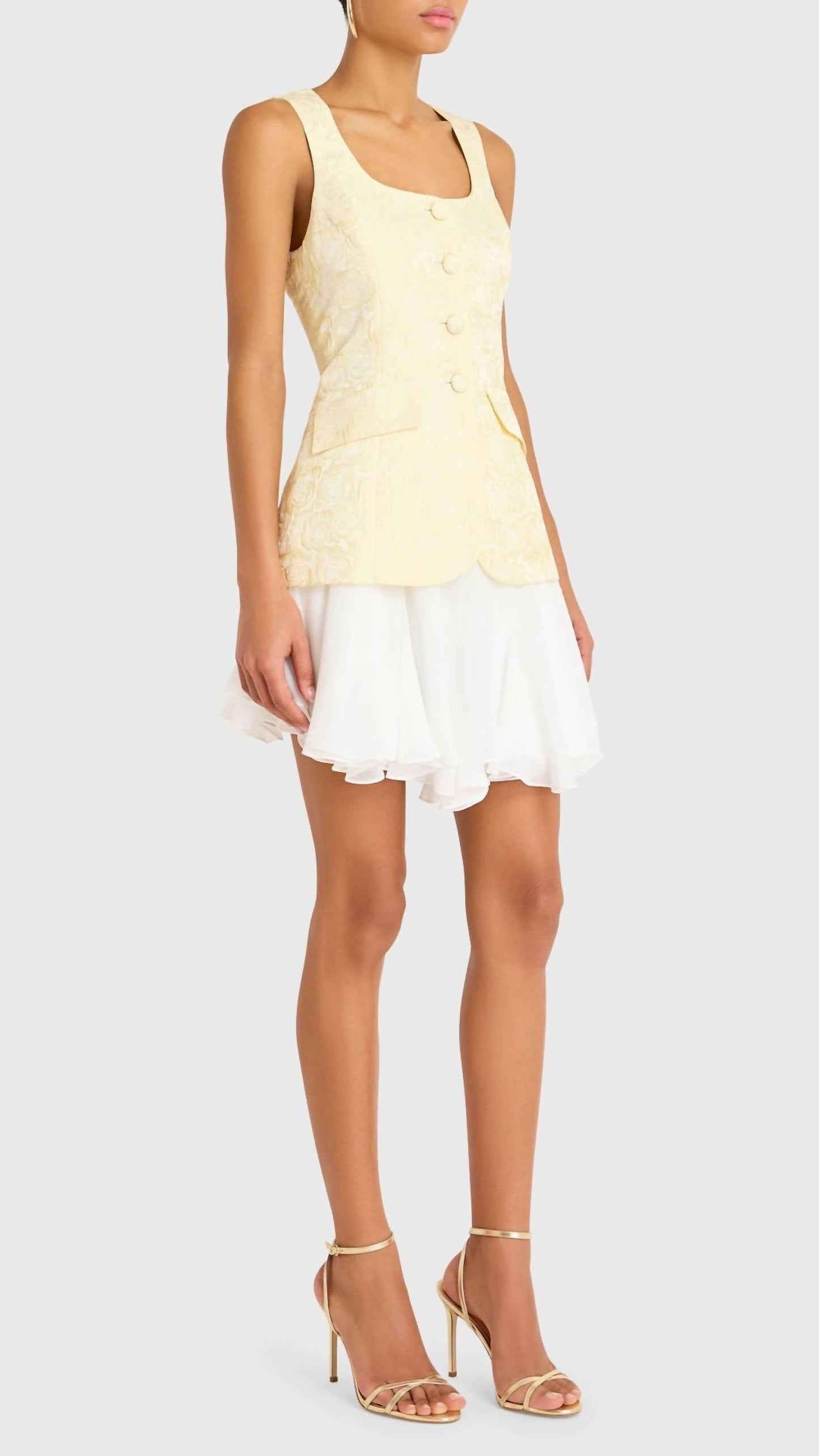 Amanda Uprichard - Lilibet Sleeveless Mini Dress