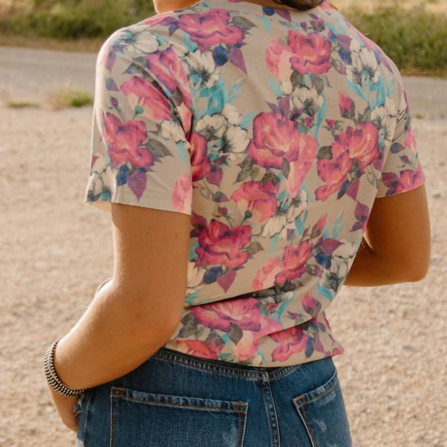 Sterling Kreek - Life Is A Flower V-neck Tee