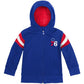 Cubcoats Transforming 2 em 1 Unissex Pré-escolar 76ers Moletom com Capuz e Pelúcia Macia Azul