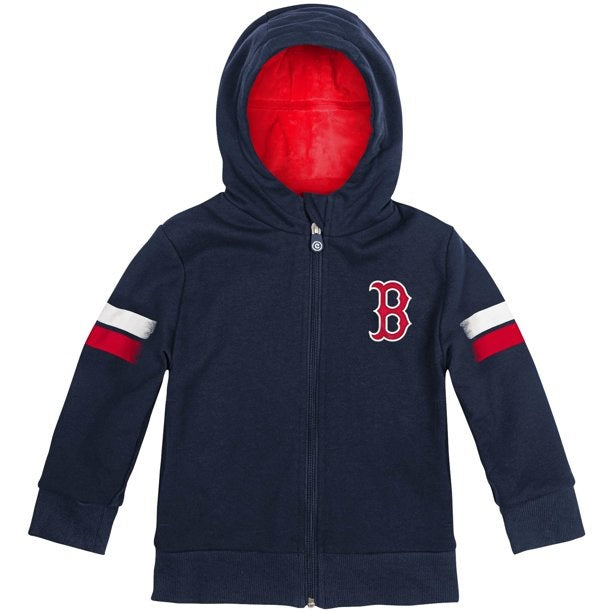 Cubcoats Transforming 2 em 1 unissex Boston Red Sox com capuz e pelúcia macia azul