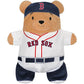 Cubcoats Transforming 2 em 1 unissex Boston Red Sox com capuz e pelúcia macia azul