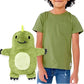 Camiseta Cubcoats Transforming 2 em 1 Unissex Dayo Verde