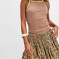 Free People - Third Charm Printed Mini Skirt